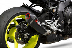 Scorpion Mufflers Serket Taper Slip-on Carbon Fibre Sleeve | RYA102CEO