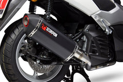 Scorpion Mufflers Serket Parallel Full System Black Ceramic Coated Sleeve | RYA104BCER