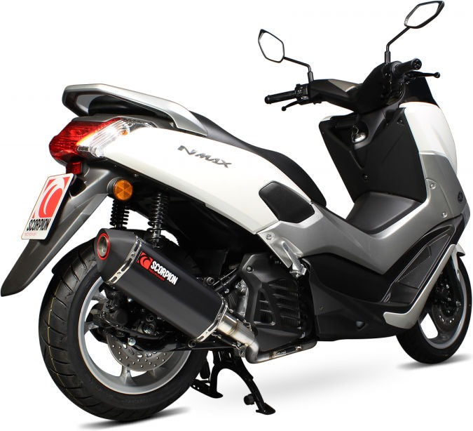 Scorpion Mufflers Serket Parallel Full System Black Ceramic Coated Sleeve | RYA104BCER