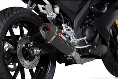 Scorpion Mufflers Serket Taper Full System Carbon Fibre Sleeve | RYA113SYSCEO