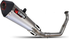 Scorpion Mufflers Serket Taper Full System Titanium Sleeve | RYA113SYSTEO