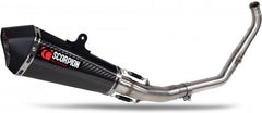 Scorpion Mufflers Serket Taper Full System Carbon Fibre Sleeve | RYA117SYSCEO