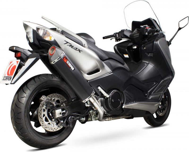 Scorpion Mufflers Serket Parallel Full System Black Ceramic Coated Sleeve | RYA182BCER
