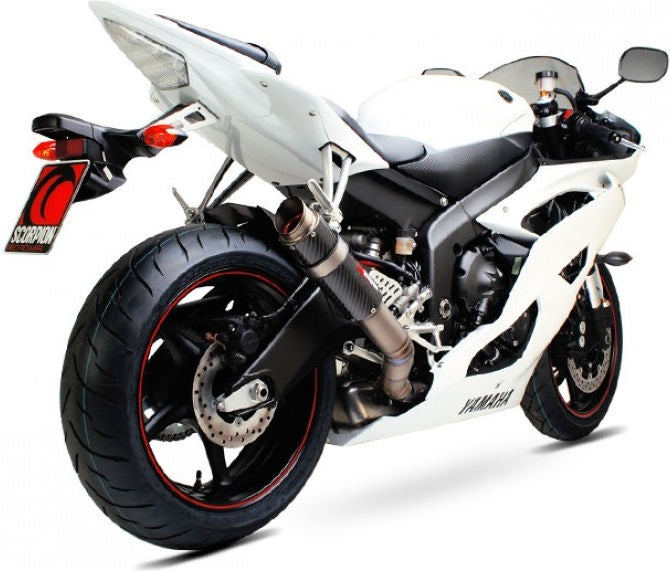 Scorpion Mufflers RP1-GP Slip-on Carbon Fibre Sleeve | YA1000CEM