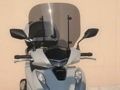 Secdem Windshield HONDA 125 SH i, Thickness 3 mm, Height 37,5 cm | BH202HPBC
