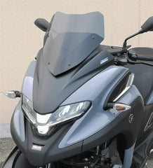 Secdem Racing Screen YAMAHA TRICITY 300, Thickness 3 mm, Height 36,5 cm | BY179RCBC