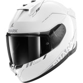 Shark Full Face Helmet Skwal I3 Blank SP White Silver Anthracite | HE0810EWSA