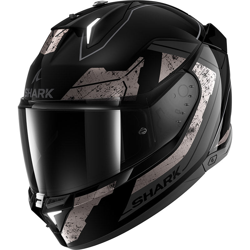 Shark Full Face Helmet Skwal I3 Rhad Black Chrom Anthracite | HE0820EKUA