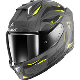 Shark Full Face Helmet Skwal I3 Linik Mat Anthracite Yellow Black | HE0823EAYK