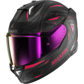 Shark Full Face Helmet Skwal I3 Linik Mat Black Violet Anthracite | HE0823EKVA