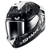 Shark Full Face Helmet Skwal I3 Hellcat Black Chrom Silver | HE0828EKUS