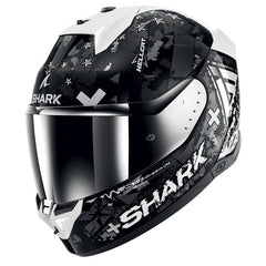 Shark Full Face Helmet Skwal I3 Hellcat Black Chrom Silver | HE0828EKUS
