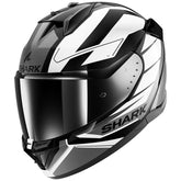 Shark Full Face Helmet D-Skwal 3 Sizler Black White Anthracite | HE0922EKWA