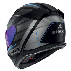 Shark Full Face Helmet D-Skwal 3 Sizler Mat Black Anthracite Blue | HE0923EKAB