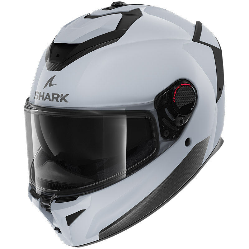 Shark Full Face Helmet Spartan GT Pro Blank Light White Glossy | HE1300EW03