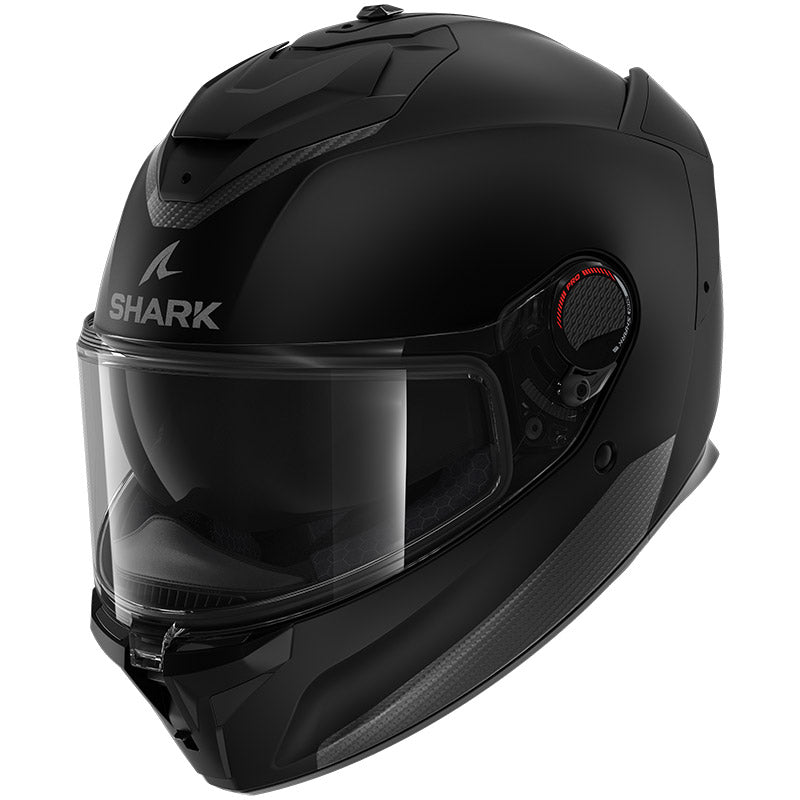 Shark Full Face Helmet Spartan GT Pro Blank Mat Black Mat | HE1301EKMA