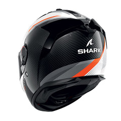 Shark Full Face Helmet Spartan GT Pro Dokhta Carbon Carbon White Orange | HE1306EDWO