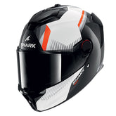 Shark Full Face Helmet Spartan GT Pro Dokhta Carbon Carbon White Orange | HE1306EDWO