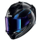 Shark Full Face Helmet Spartan GT Pro Kultram Carbon Carbon Black Bleu | HE1310EDKB