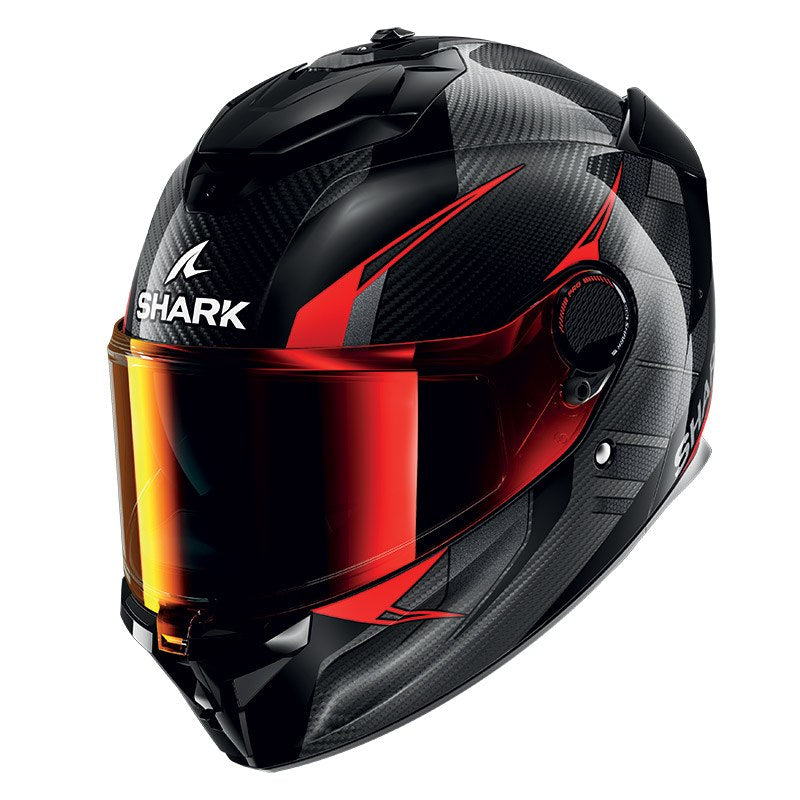 Shark Full Face Helmet Spartan GT Pro Kultram Carbon Carbon Black Red | HE1310EDKR