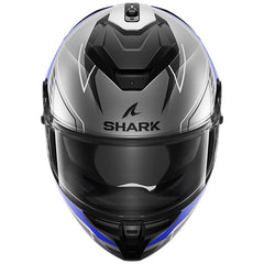 Shark Full Face Helmet Spartan GT Pro Toryan Mat Anthracite Blue Black | HE1316EABK