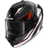 Shark Full Face Helmet Spartan GT Pro Toryan Mat Black Orange Silver | HE1316EKOS