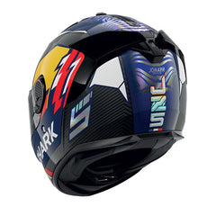 Shark Full Face Helmet Spartan GT Pro Replica Zarco Signature Carbon Carbon Chrom Red | HE1317EDUR