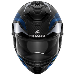 Shark Full Face Helmet Spartan GT Pro Ritmo Carbon Carbon Blue Chrom | HE1355EDBU