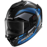 Shark Full Face Helmet Spartan GT Pro Ritmo Carbon Carbon Blue Chrom | HE1355EDBU