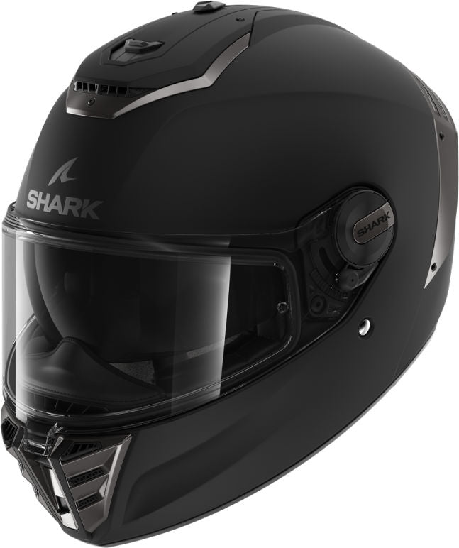 Shark Full Face Helmet SPARTAN RS BLANK Mat, Black Mat/KMA | HE8102KMA