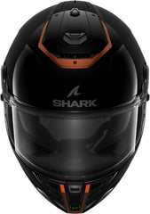 Shark Full Face Helmet SPARTAN RS BLANK SP, Black Cupper Black/KCK | HE8104KCK
