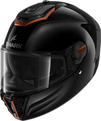 Shark Full Face Helmet SPARTAN RS BLANK SP, Black Cupper Black/KCK | HE8104KCK