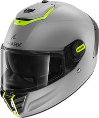 Shark Full Face Helmet SPARTAN RS BLANK Mat SP, Silver Yellow Silver/SYS | HE8105SYS