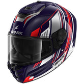 Shark Full Face Helmet Spartan RS Byrhon Blue White Chrom | HE8110EBWU