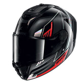 Shark Full Face Helmet Spartan RS Byrhon Black Iridescent Red | HE8110EKIR