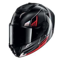 Shark Full Face Helmet Spartan RS Byrhon Black Iridescent Red | HE8110EKIR