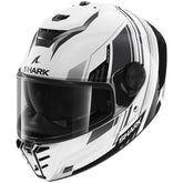 Shark Full Face Helmet Spartan RS Byrhon White Black Chrom | HE8110EWKU
