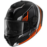 Shark Full Face Helmet Spartan RS Byrhon Mat Black Orange Chrom | HE8111EKOU