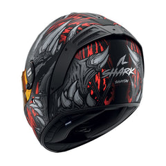 Shark Full Face Helmet Spartan RS Shaytan Mat Black Red Anthracite | HE8115EKRA