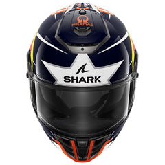 Shark Full Face Helmet Spartan RS Replica Zarco Austin Blue Red White | HE8140EBRW