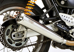 SHARK Retro slip on exhaust (2-2) ,silver | 830010