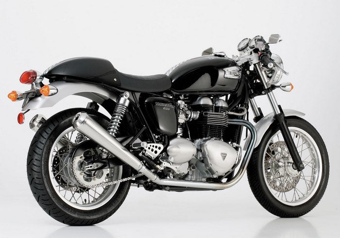 SHARK Retro slip on exhaust (2-2) ,silver | 830011