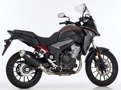 SHARK DSX-5 slip on exhaust (2-1), Black, Elliptical | 841019