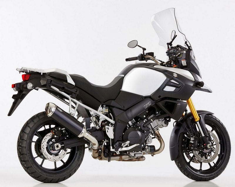 SHARK DSX-5 slip on exhaust (4-1), Black, Elliptical | 841073