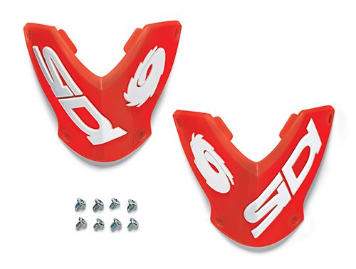 SIDI Vortice/ST Nylon Outer Shin Plate Red (90)