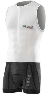 SIXS Cycling bodysuit - carbon black