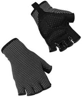 SIXS Fingerless cycling gloves - carbon black