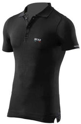 SIXS Extra light Short-Sleeved Polo Shirt - black