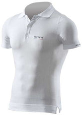 SIXS Extra light Short-Sleeved Polo Shirt - carbon white