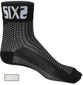 SIXS Ankle Socks - carbon white